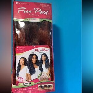 Brand New Ombré Black/Copper Wavy Synthetic Wig